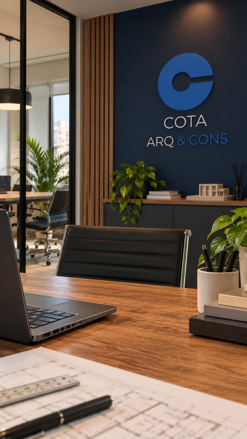 Visualización de la oficina Cota